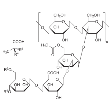 Water Based Thickening Agent high grade Xanthan gum polysaccharide Supplier